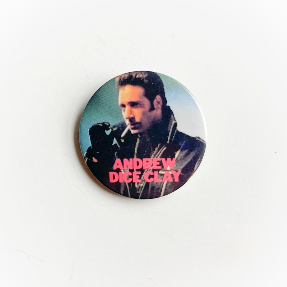 ‘89 Andrew Dice Clay Pin